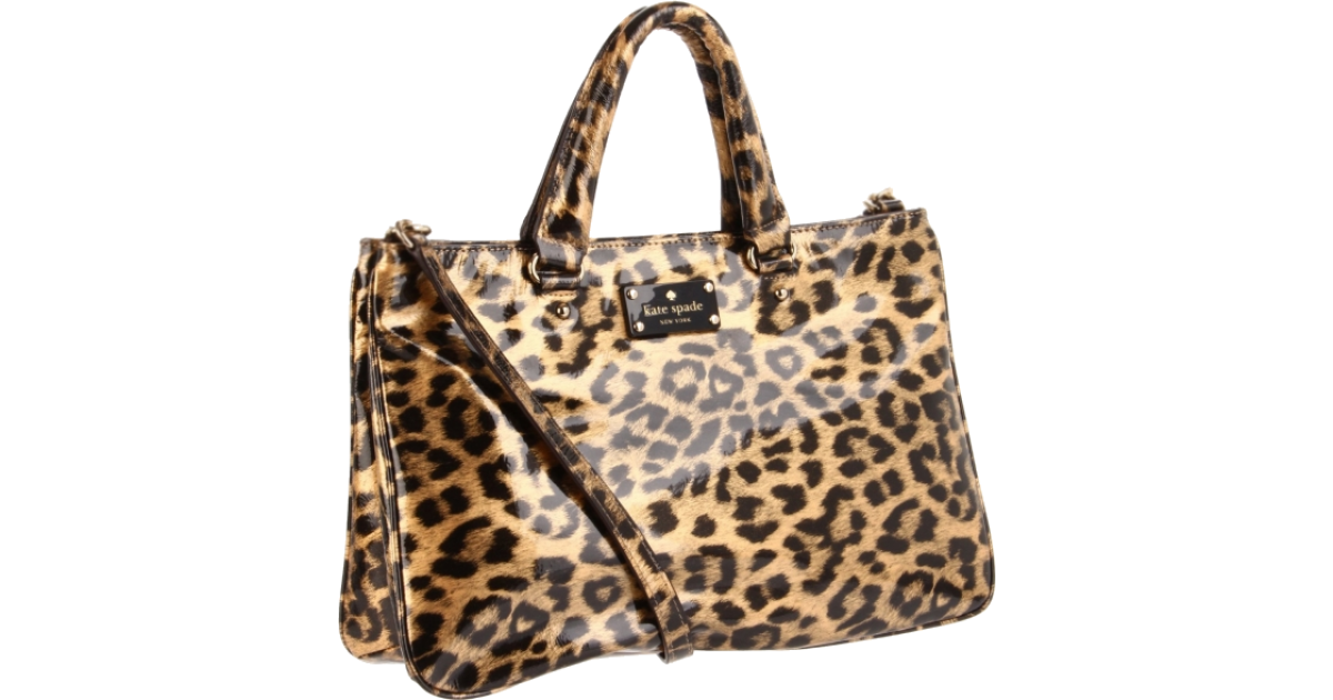 NWT Kate Spade New York Leopard Purse