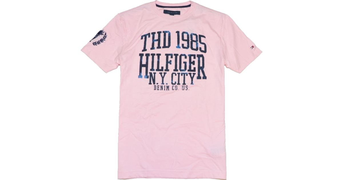 pink tommy hilfiger t shirt