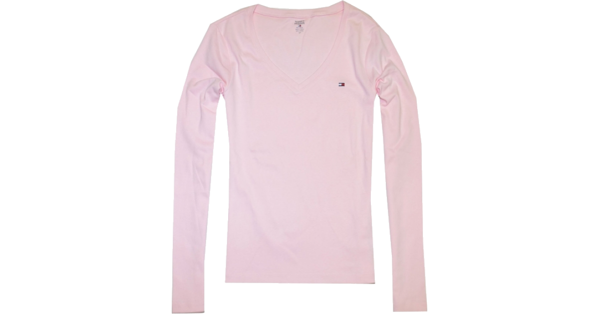 pink tommy hilfiger long sleeve