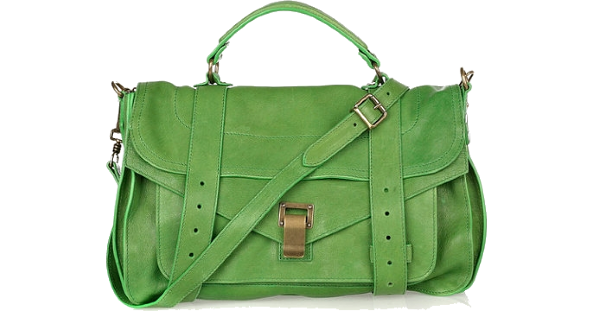 Зеленая сумка мужская