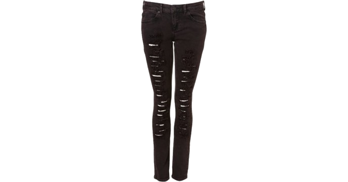 Noemi Jeans Black Ripped Jeans $100.00 - trendMe.net