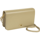 Buxton Check Clutch Mini Bag On A String Taupe - Clutch bags - $22.15 