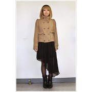 キャメル色アウター SNAP No.3 - Mi look - 