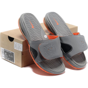  Lebron Air Mens Slide Grey-Or - Classic shoes & Pumps - 