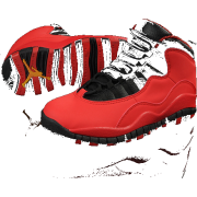  Steel Fusion Red/Black-Michae - Klasične cipele - 