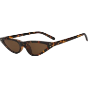  Vintage Leopard Cat Eye Sunglasses - Sunglasses - $8.40 