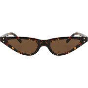  Vintage Leopard Cat Eye Sunglasses - Sunglasses - $8.40 