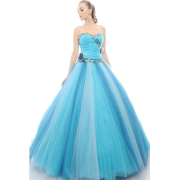 *blue princess dress* - People - 