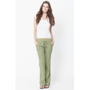 linen elastic waist pants - My look - $28.00 