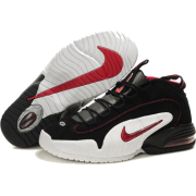  White Black Nike Penny 1 Snea - Классическая обувь - 