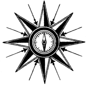 1870s compass illustration - Illustraciones - 