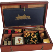 1870s english multi games box - Items - 