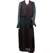 1920s chiffon dress - Dresses - 