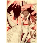 1920s flapper illustration - Illustraciones - 