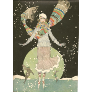1920s womans magazine illustation - 插图 - 