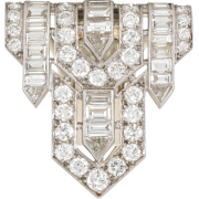 1930s diamond clip - Ostalo - 