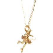 1940s skater charm necklace - Necklaces - 