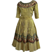 1950s egyptian revival dress - Dresses - 