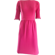 1950s pink dress - ワンピース・ドレス - 