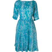 1950s swing cinch cocktail dress - Vestidos - 