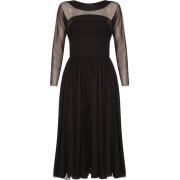 1960s Helena Barbieri Black Silk dress - Dresses - 