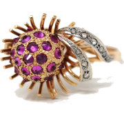 1960s cocktail ring - Prstenje - 
