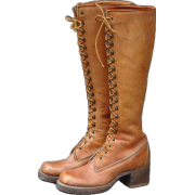 1970s Lace-Up Boots by Frye - 靴子 - 
