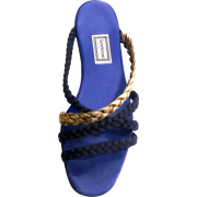 1980s versace sandals - Sandals - 