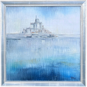 2000s mont st michel painting - Illustrations - 