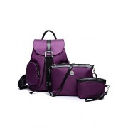 3 Piece Wallet Set Cute Travel Waterproof Nylon Backpack Handbag Purse for Women & Student Girls - Bag - $34.99 