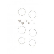 6 Assorted Stud and Hoop Earrings Set - Naušnice - $4.99  ~ 4.29€