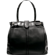 ABBOTT Modern Chic Top Handle Office Tote Satchel Hobo Handbag Purse Shoulder Bag Black - Hand bag - $27.50 