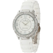 AK Anne Klein 10-9929svwt Crystal Bezel Ladies Watch - Watches - $175.50 