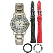 AK Anne Klein Gift Set Silver Dial Women's watch #10/9255INST - Watches - $125.00 