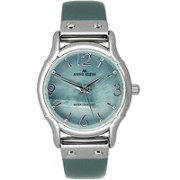 AK Anne Klein Patent Leather Mother-of-pearl Dial Women's watch #10/9713GMGY - Watches - $65.00 