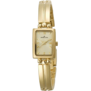 AK Anne Klein Women's 10-5404CHGB Gold-Tone Dress Watch - Watches - $40.10 