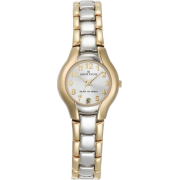 AK Anne Klein Women's 10-6777SVTT Two-Tone Dress Watch with an Easy to Read Dial - Watches - $41.39 