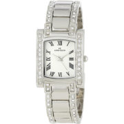 AK Anne Klein Women's 10-7127SVSV Swarovski Crystal Accented Silver-Tone Watch - Watches - $48.00 