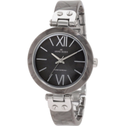 AK Anne Klein Women's 10/9653GMGY Grey Marbleized Resin Bangle Silver-Tone Watch - Watches - $74.98 