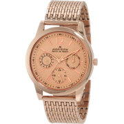 AK Anne Klein Women's 10/9734RGRG Rosegold-Tone Multi-Function Mesh Bracelet Watch - Watches - $99.00 