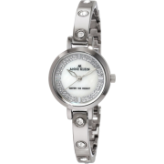 AK Anne Klein Women's 10/9753MPSV Swarovski Crystal Accented Silver-Tone Bangle Watch - Watches - $75.00 