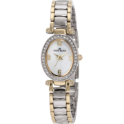 AK Anne Klein Women's 10/9755MPTT Swarovski Crystal Accented Two-Tone Bracelet Watch - Watches - $85.00 