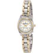 AK Anne Klein Women's 10/9829MPTT Two-Tone Mini Sized Bracelet Watch - Watches - $65.00 