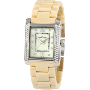 AK Anne Klein Women's 10/9923CMTN Swarovski Crystal Accented Tan Ceramic Bracelet Watch - Watches - $195.00 