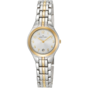 AK Anne Klein Women's 105491SVTT Two-Tone Dress Watch with an Easy to Read Dial - Accessories - $46.56 