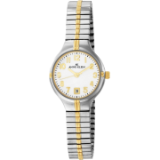 AK Anne Klein Women's 107177WTTT Two-Tone Expansion Band Watch - Watches - $42.27 