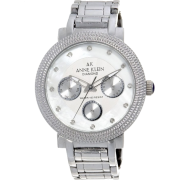 AK Anne Klein Women's 108753MPSV Diamond Accented Chronograph Watch - Watches - $85.00 