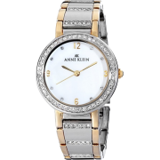 AK Anne Klein Women's 109233MPTT Swarovski Crystal Accented Two-Tone Dress Watch - Watches - $51.30 