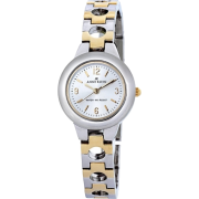 AK Anne Klein Women's 109431SVTT Two-Tone Round Dial Dress Bracelet Watch - Watches - $45.49 