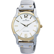 AK Anne Klein Women's 109631WTTT Two-Tone White Dial Expansion Band Watch - Watches - $41.50 